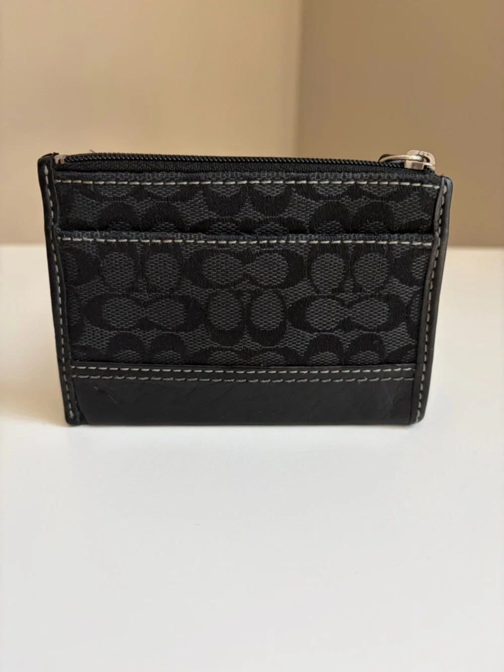 Coach Vintage Logo Card Case Y2K